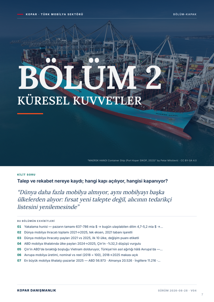 Sayfa 7 — Bölüm 2 kapağı, Küresel Kuvvetler.