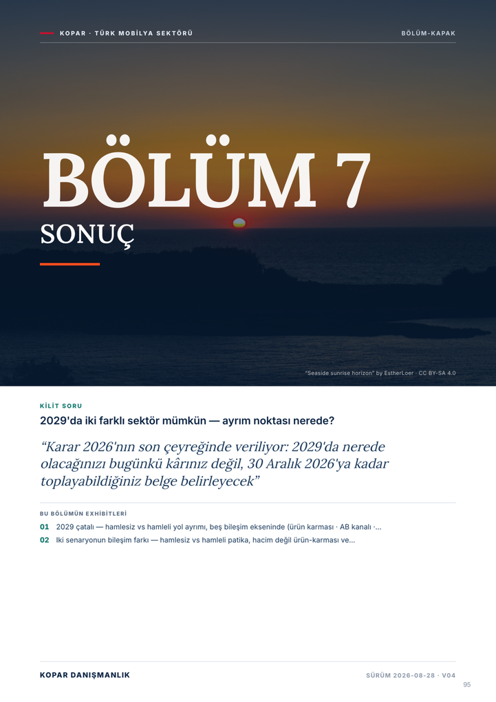 Sayfa 95 — Bölüm 7 kapağı, Sonuç.