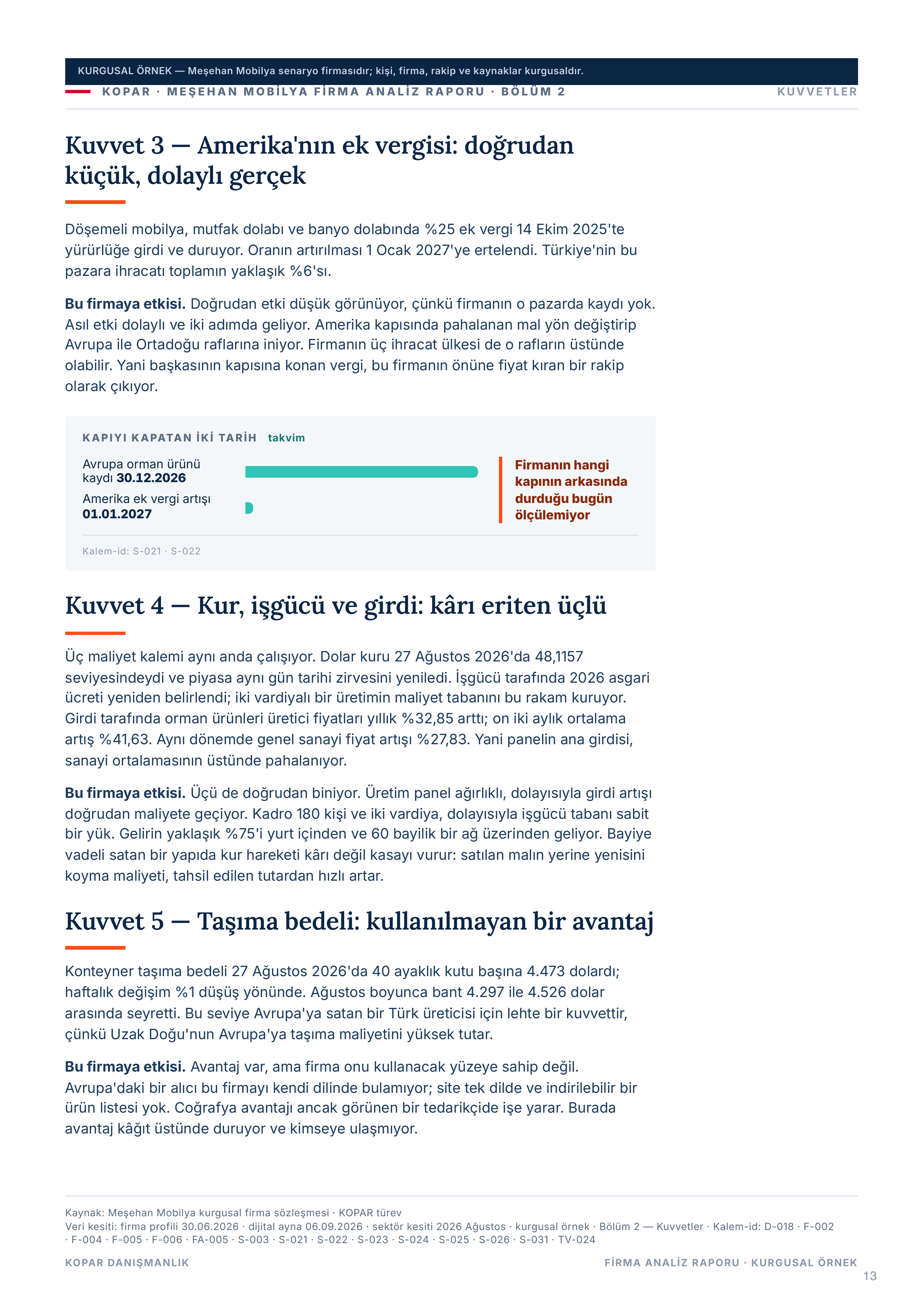 Sayfa 13 — bölüm 2 anlatısı, ikinci sayfa.