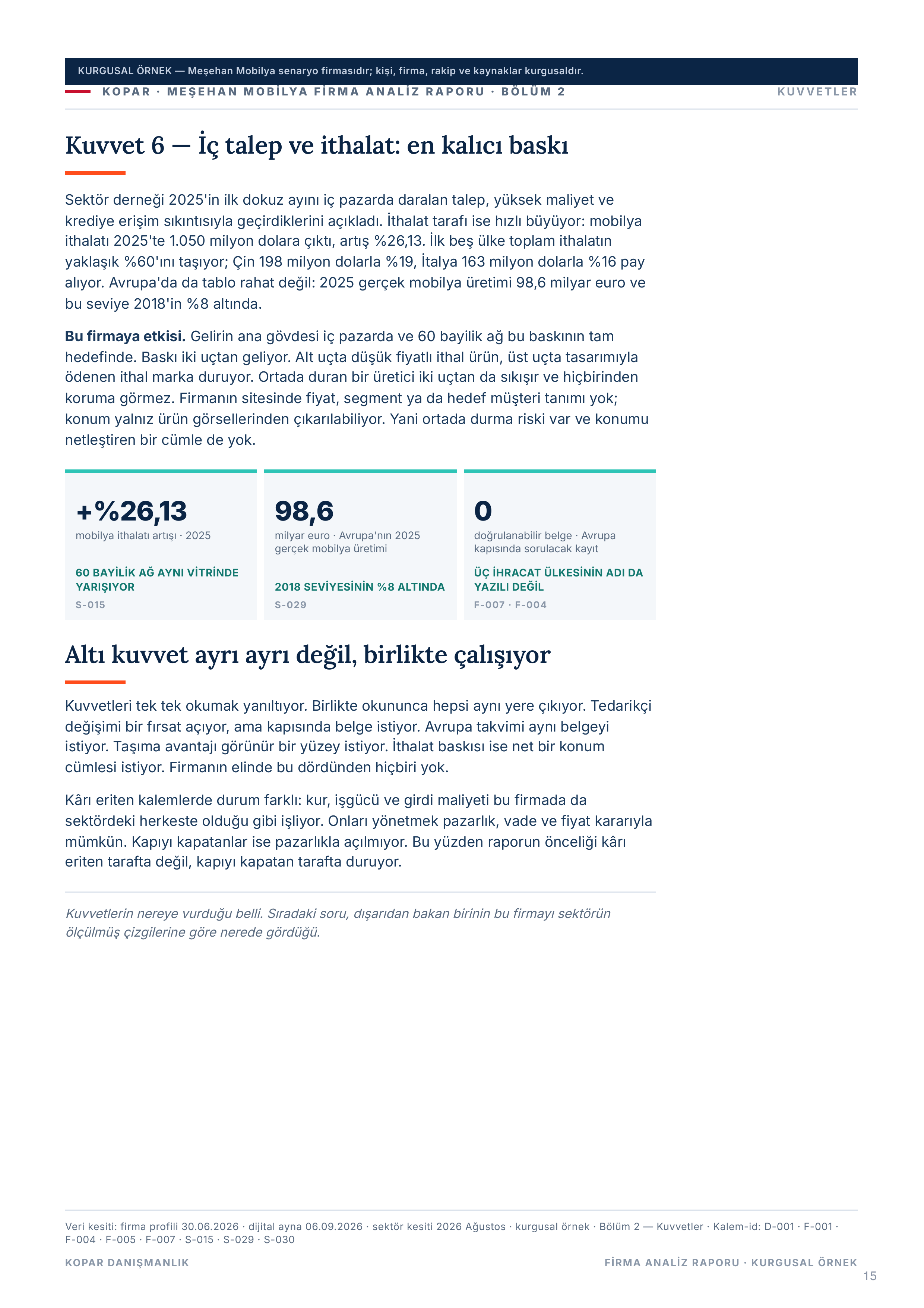 Sayfa 15 — bölüm 2 anlatısı, üçüncü sayfa.