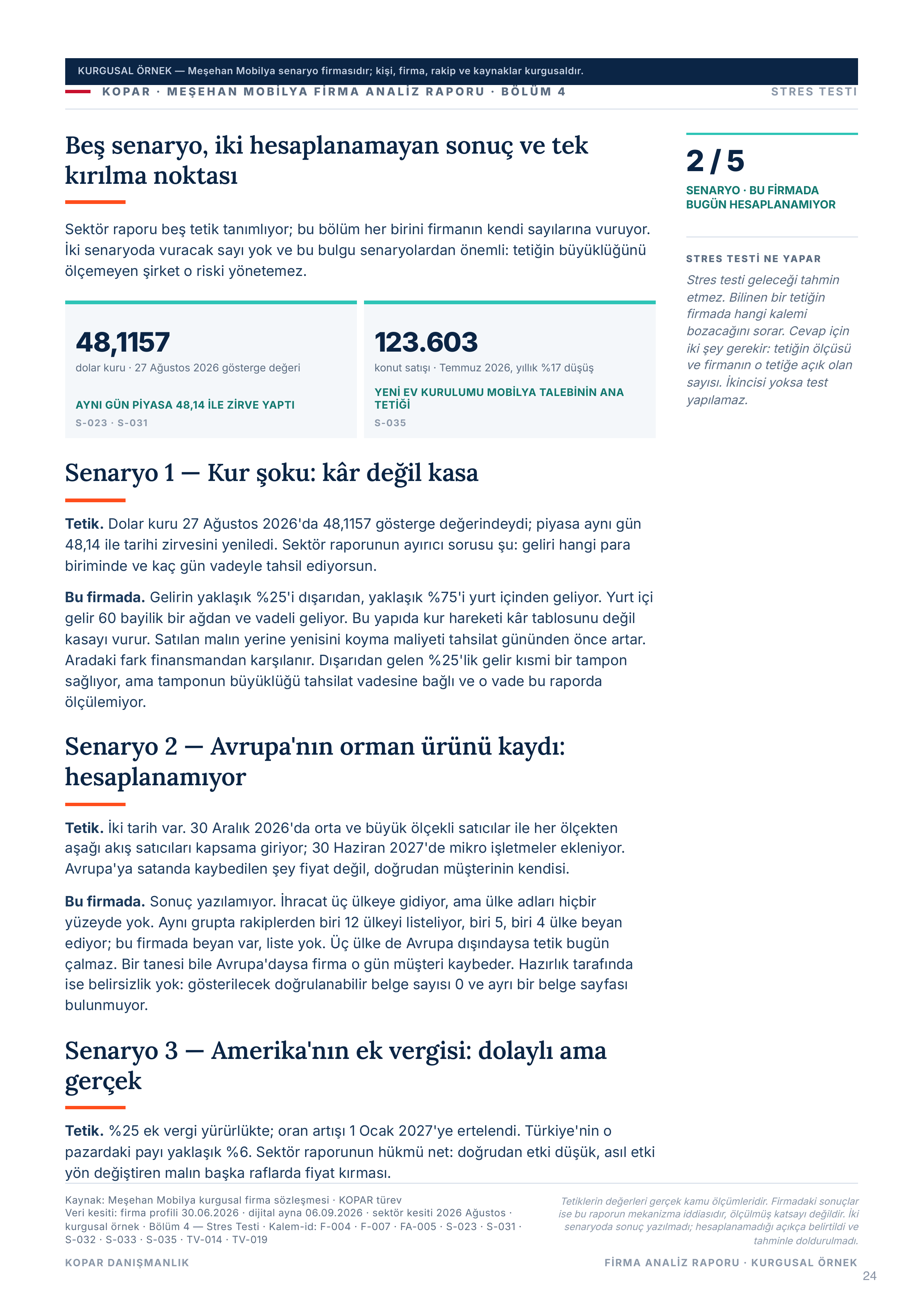 Sayfa 24 — bölüm 4 anlatısı, birinci sayfa.